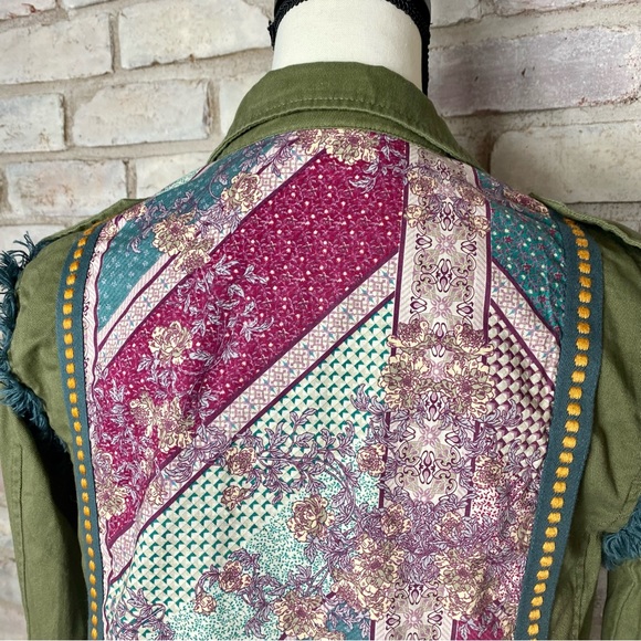 NWT Matilda Jane Olive Boho Jacket - Picture 3 of 11